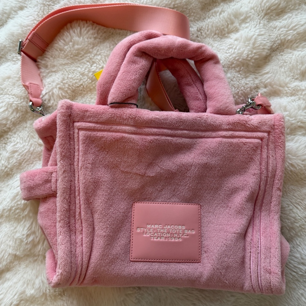 MARC JACOBS Pink 'The Terry Medium Tote Bag' Tote - Picture 5 of 11